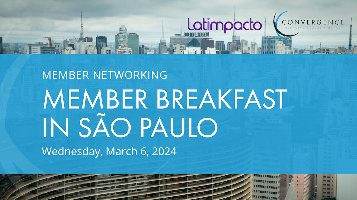 Member Networking Breakfast in São Paulo