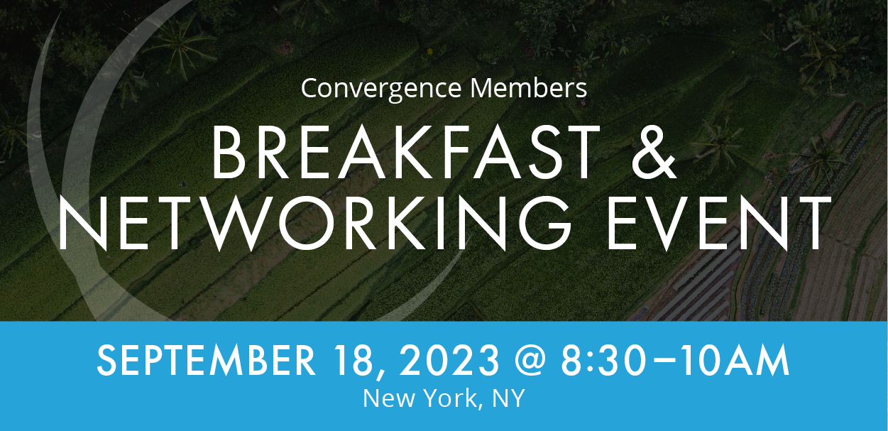 Convergence Members Breakfast & Networking (New York)