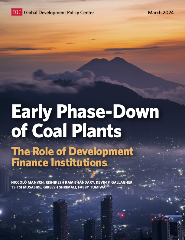 Early Phase-Down of Coal Plants: The Role of Development Finance Institutions