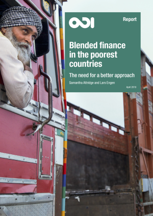 Blended finance in the poorest countries
