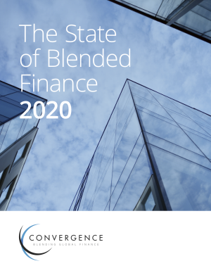 The State of Blended Finance 2020