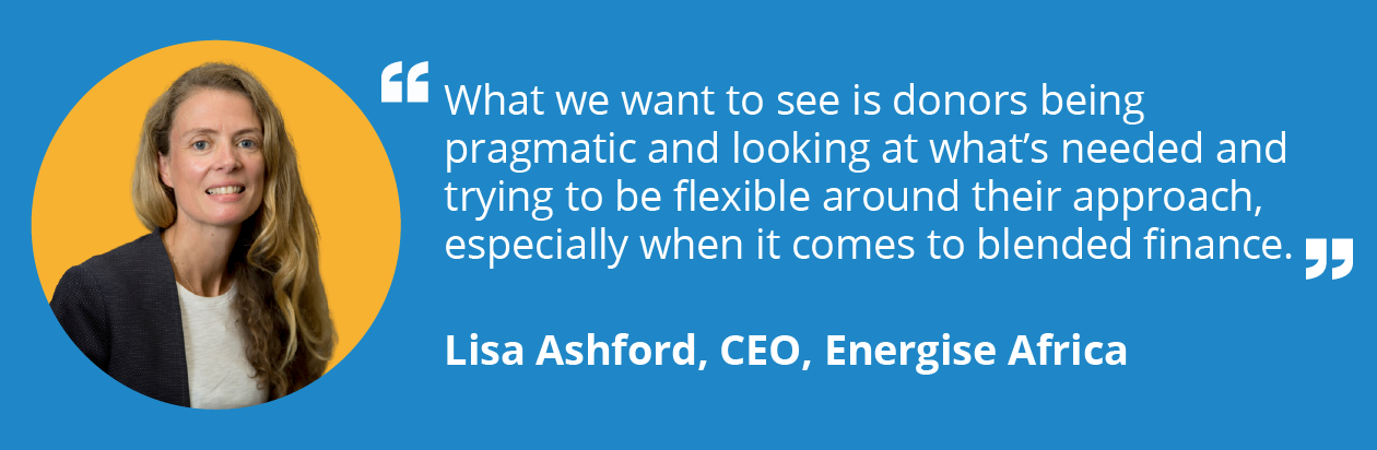Member Spotlight with Lisa Ashford, CEO of Energise Africa 