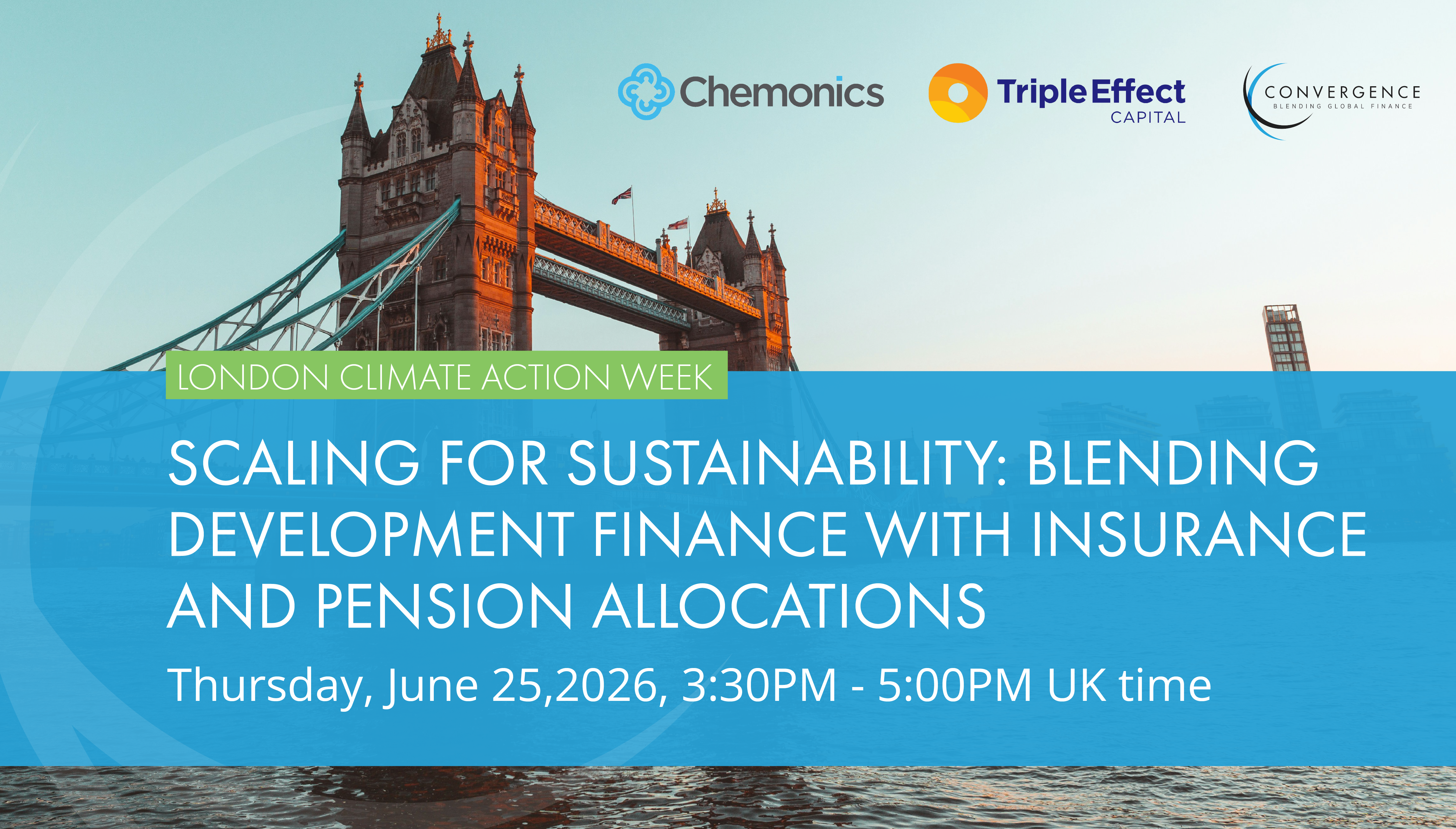 Scaling for Sustainability: Blending Development Finance with Insurance and Pension Allocations