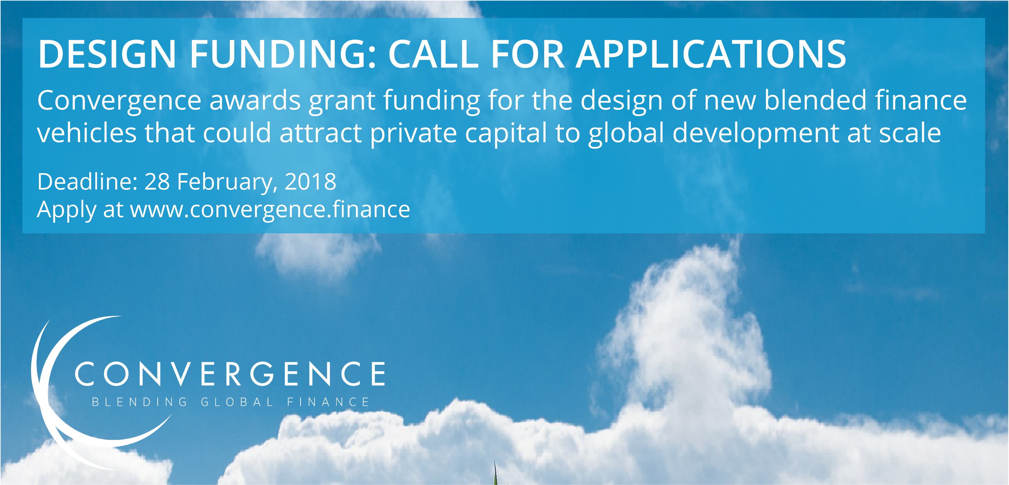 Design Funding for catalytic blended finance vehicles