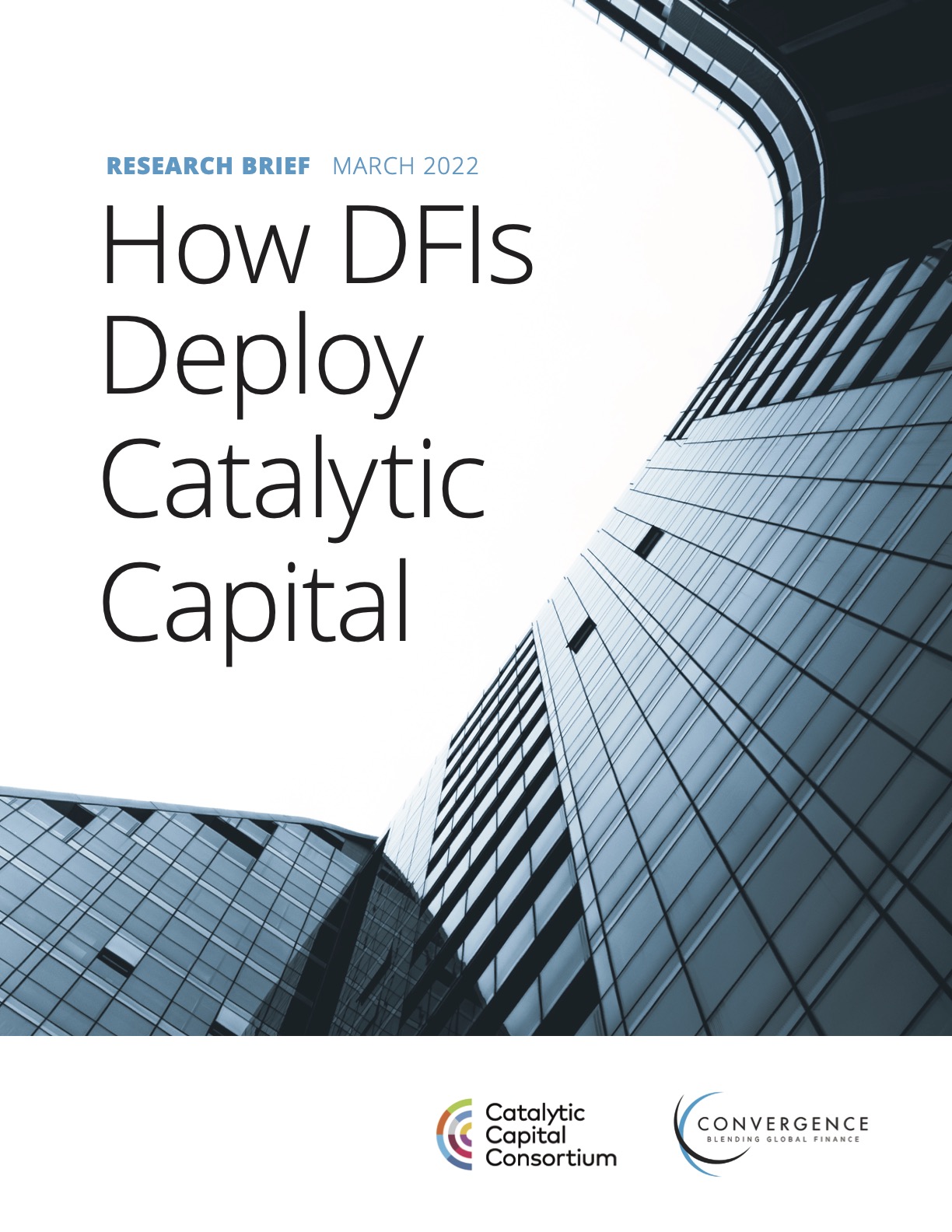 How DFIs Deploy Catalytic Capital