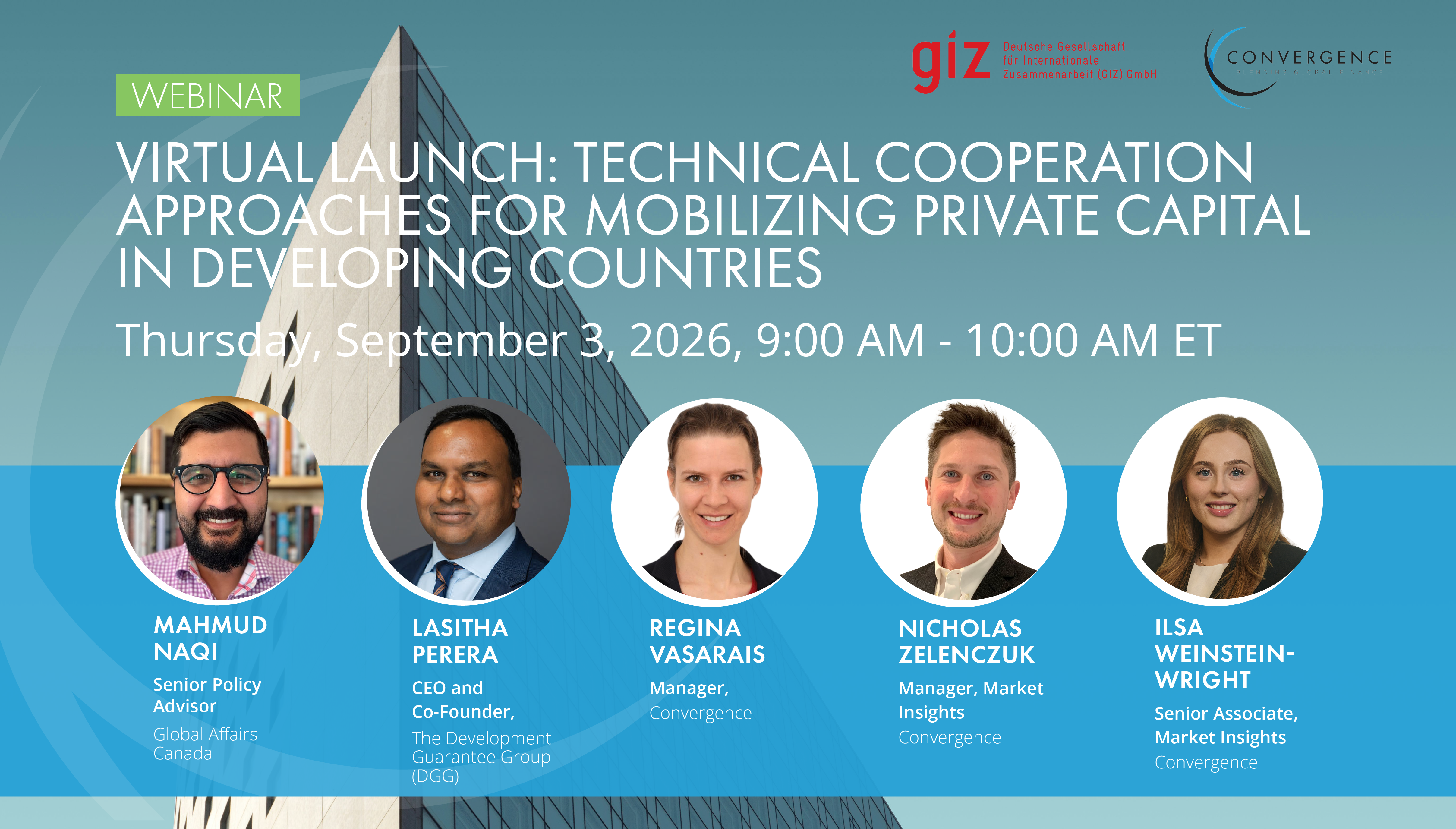 Virtual Launch: Technical Cooperation Approaches for Mobilizing Private Capital in Developing Countries