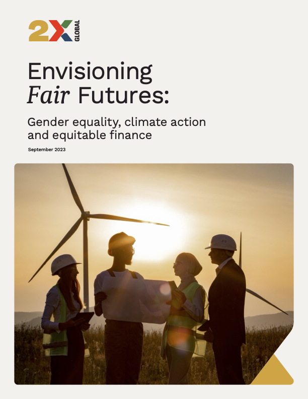 Envisioning Fair Futures: Gender equality, climate action and equitable finance