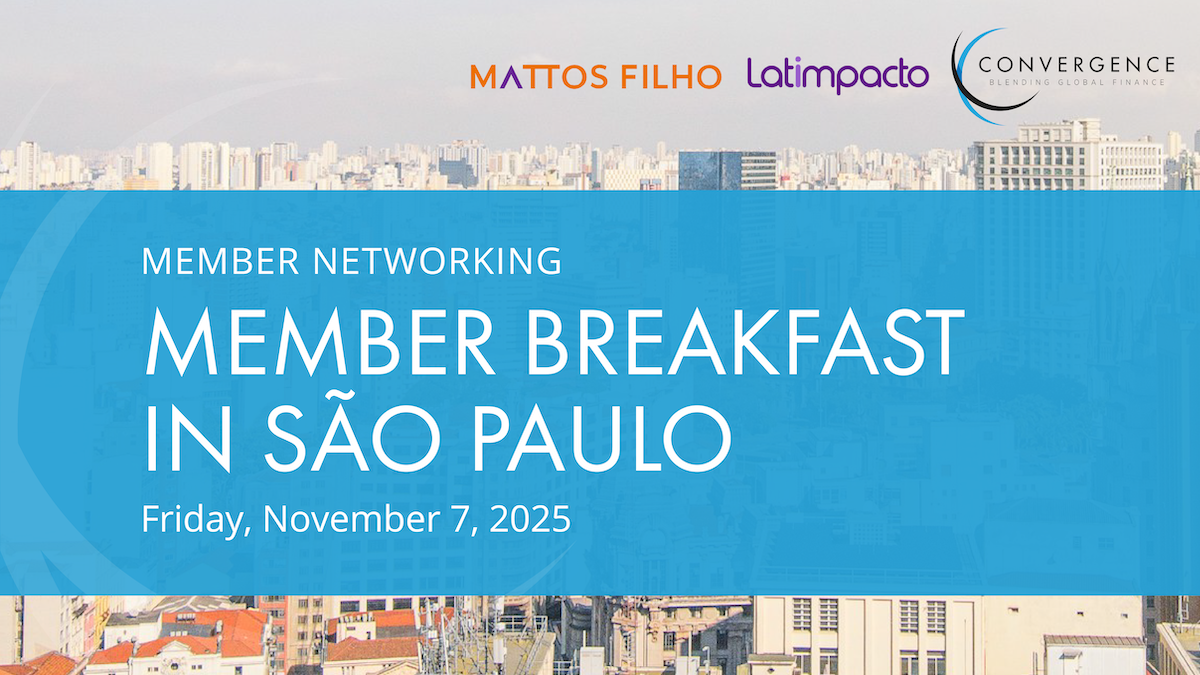 Member Networking Breakfast in São Paulo