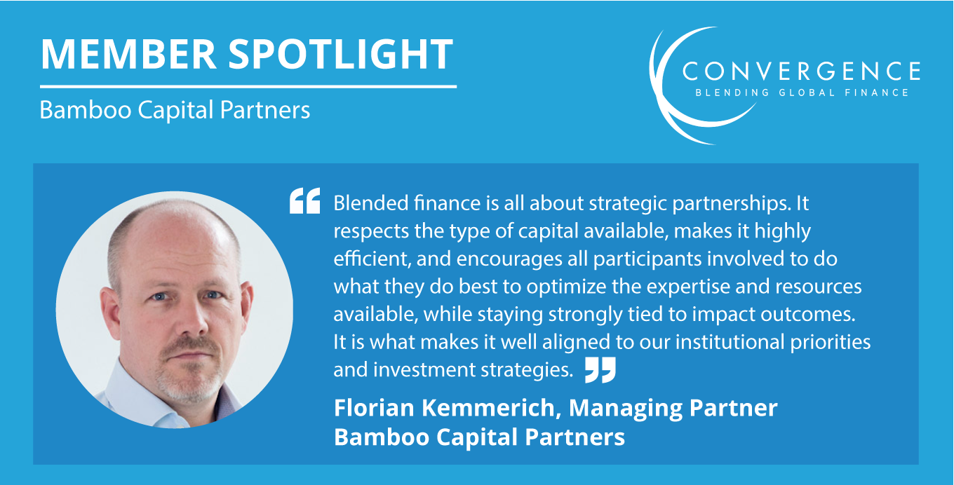 Member Spotlight with Florian Kemmerich & Jean-Philippe de Schrevel from Bamboo Capital Partners