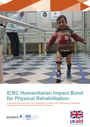 ICRC Humanitarian Impact Bond for Physical Rehabilitation