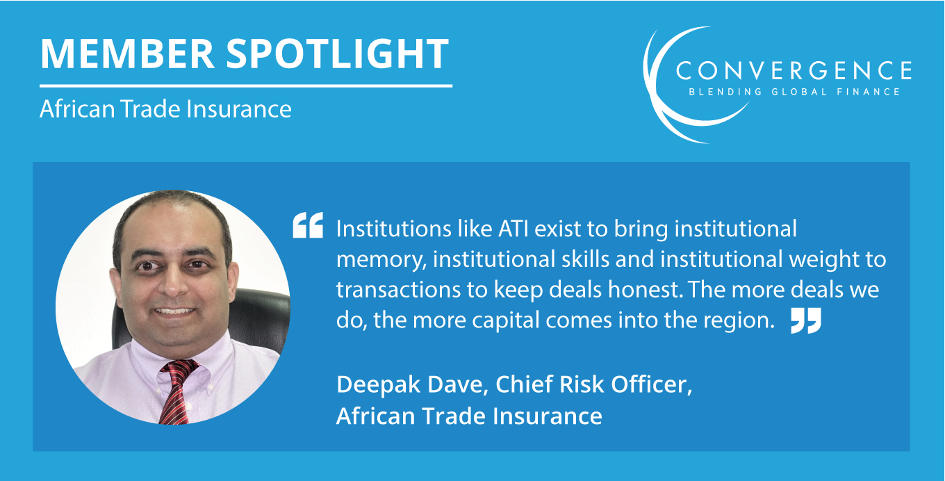 Member Spotlight with Deepak Dave, Chief Risk Officer at African Trade Insurance