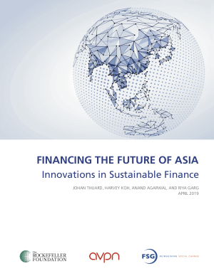 Financing the Future of Asia: Innovations in Sustainable Finance