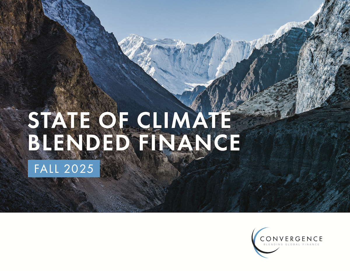 State of Climate Blended Finance 2025