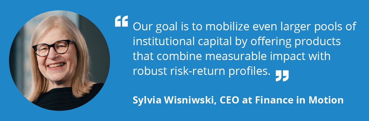 Finance in Motion Member Spotlight with Sylvia Wisniwski