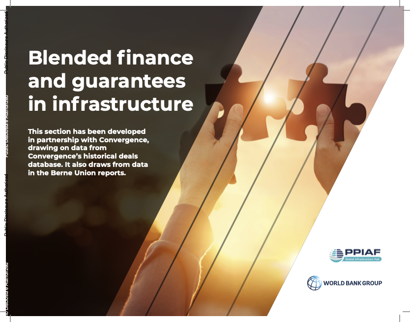 Blended finance and guarantees in infrastructure