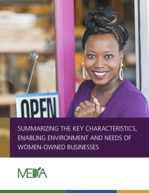 Summarizing the key characteristics, enabling environment, and needs of women-owned businesses