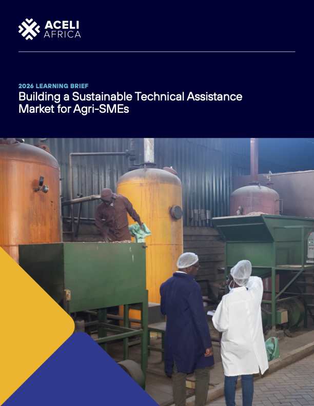 Building a Sustainable Technical Assistance Market for Agri-SMEs