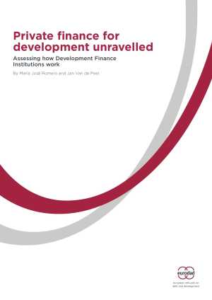 Private Finance for Development Unravelled: Assessing how Development Finance Institutions work