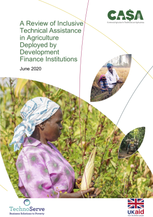 A Review of Inclusive Technical Assistance in Agriculture Deployed by Development Finance Institutions