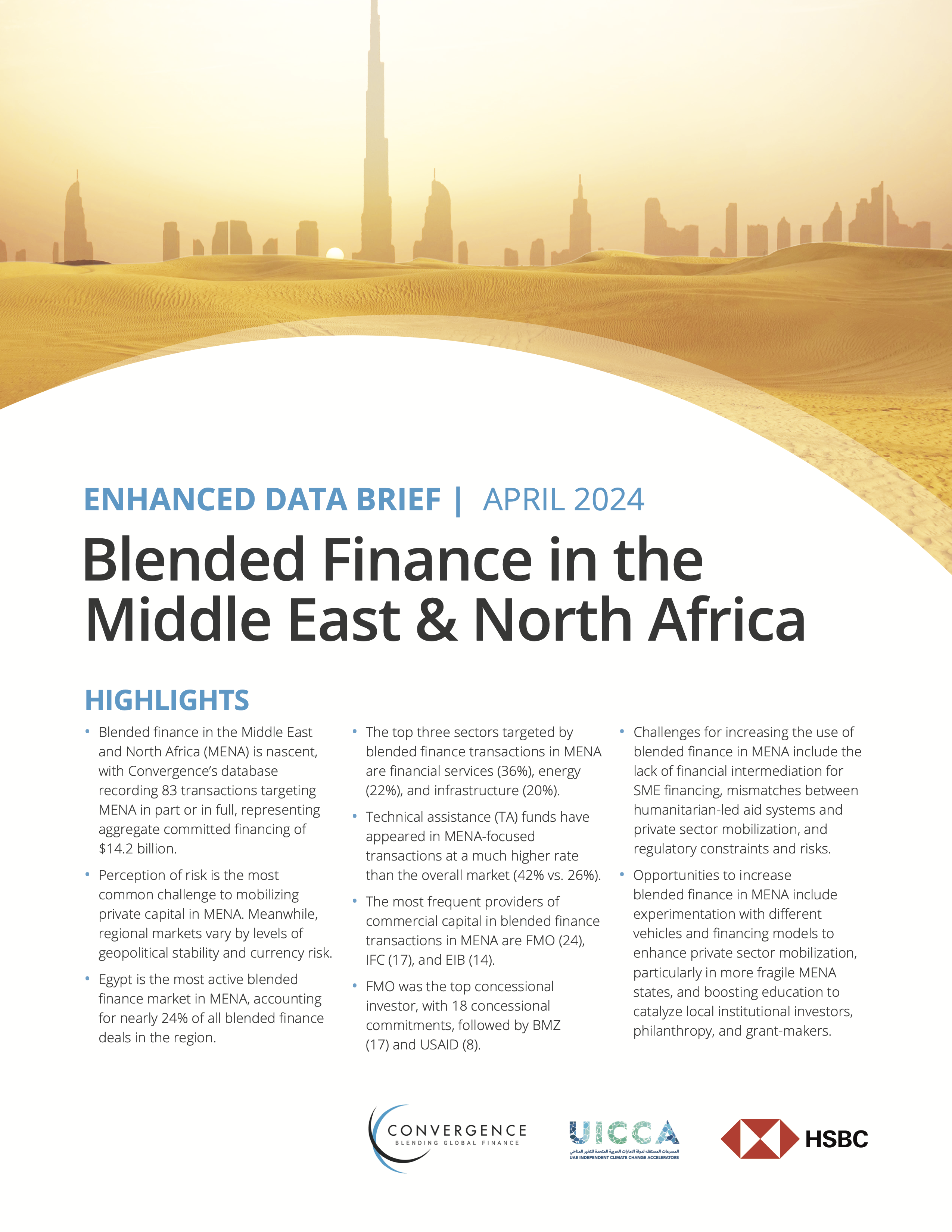 Blended Finance in the Middle East & North Africa