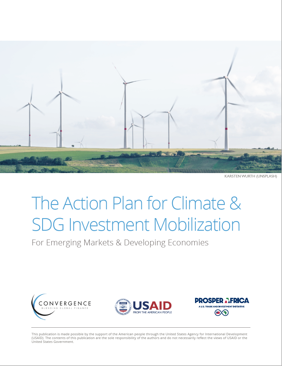 The Action Plan for Climate and SDG Investment Mobilization