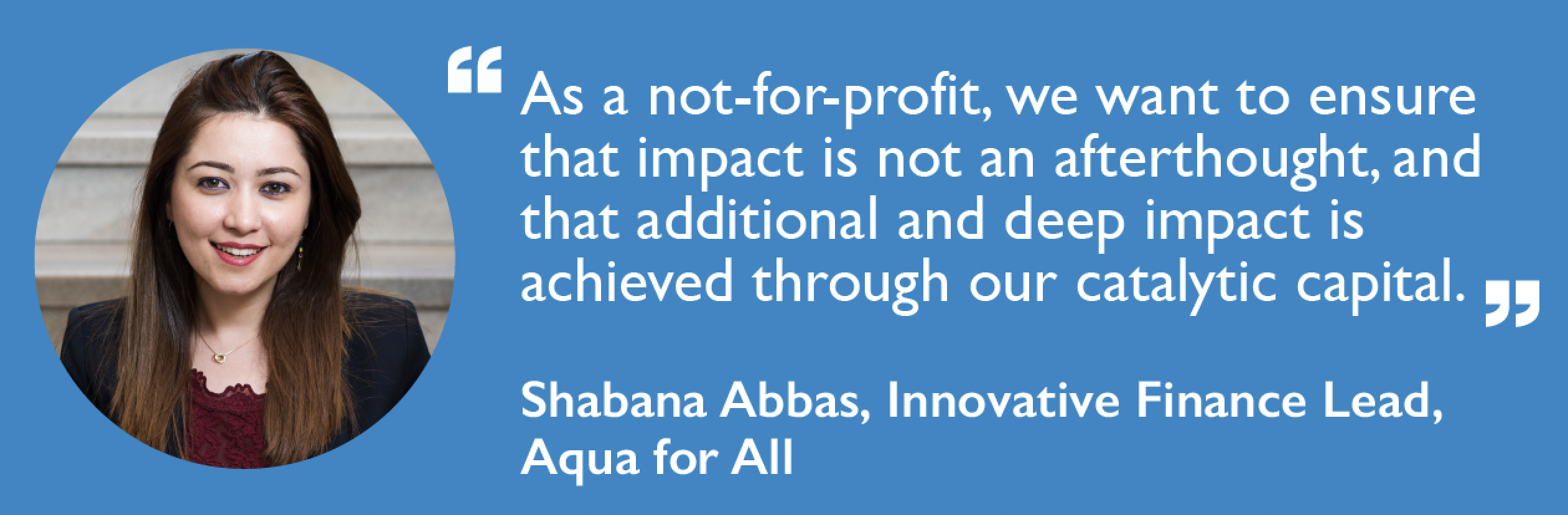 Aqua for All member spotlight with Shabana Abbas