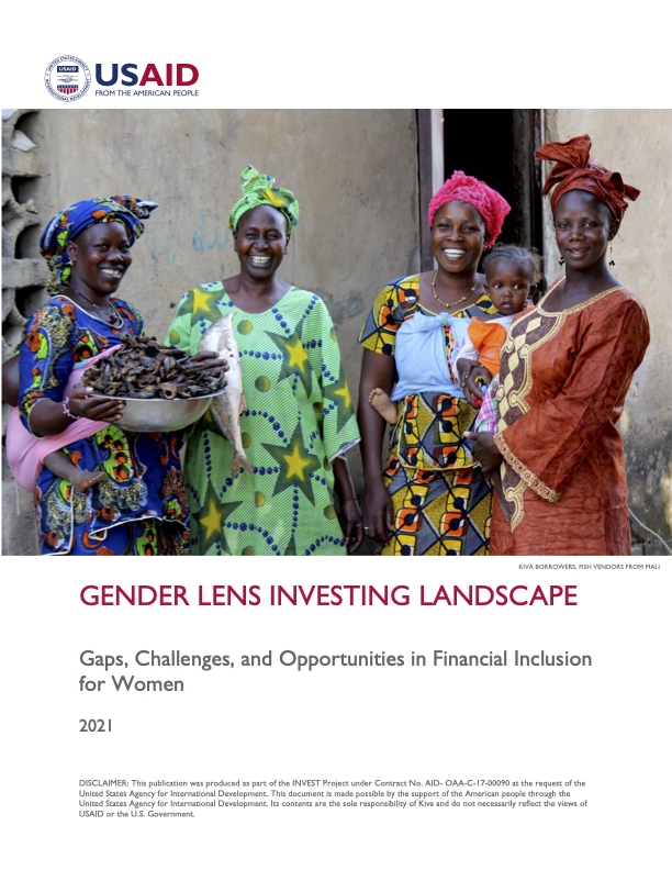 Gender Lens Investing Landscape - 2021