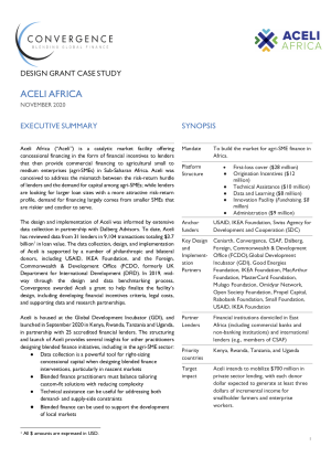 Aceli Africa Case Study