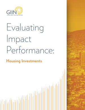 Evaluating Impact Performance: Housing Investments