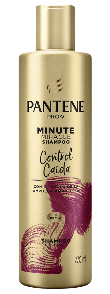 Botella de Shampoo Pantene Minute Miracle Control Caída de Pantene