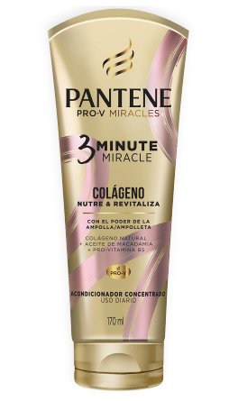 Acondicionador 3 Minute Miracle Colágeno Nutre y Revitaliza de uso diario para cabello reseco y con frizz
