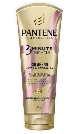 Acondicionador 3 Minute Miracle Colágeno Nutre y Revitaliza de uso diario para cabello reseco y con frizz