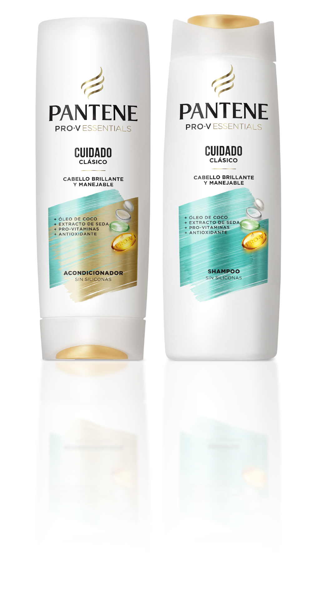 Shampoo y acondicionador Cuidado Clásico de Pantene