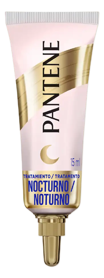 Tratamiento Nocturno Multibeneficios para cabello maltratado por tintes de Pantene