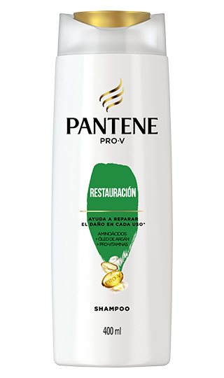 Shampoo Pantene Restauración con aceite de argán y aminoácido para el cabello