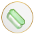 Cápsula de Aloe Vera o Sábila, ingrediente reconocido para el cuidado del cabello