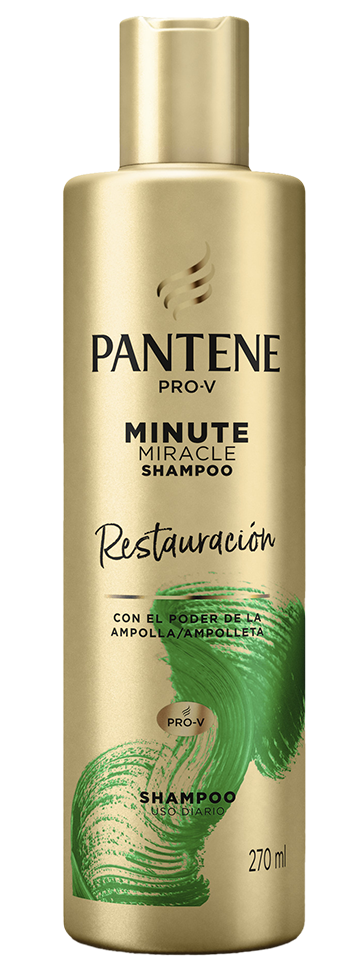 Botella de Shampoo Minute Miracle Restauración de Pantene