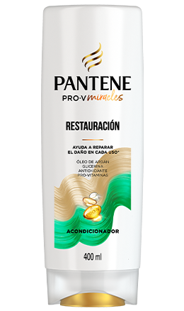 Acondicionador Pantene Restauración con aceite de argán y glicerina para el cabello