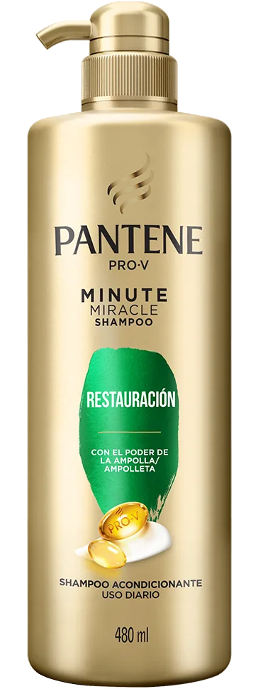 Shampoo Pantene pro-v miracles restauración en 3 minutos 