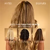Apto para todo tipo de cabello, comparación de tipos de cabello antes y después de usar productos Molecular bond repair
