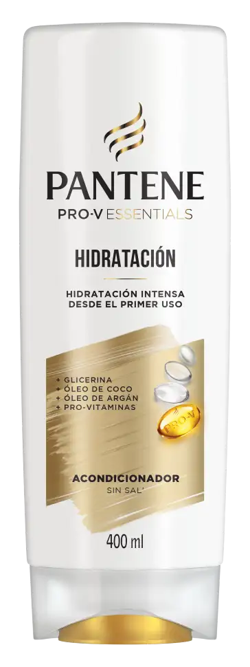 Botella de Acondicionador Hidratación de Pantene para hidratar el cabello