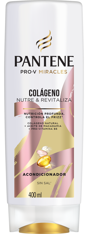 Acondicionador Colágeno Nutre y Revitaliza para cabello maltratado de Pantene