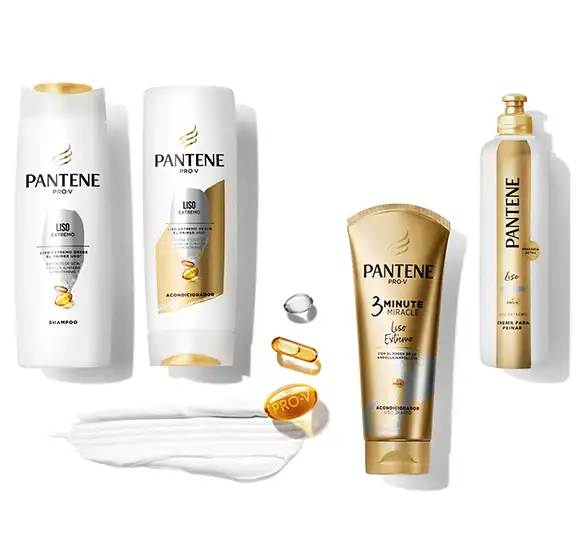 Colección Liso extremo en tu cabello de Pantene 