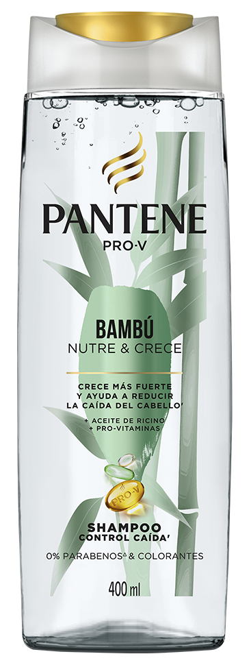 Botella de Shampoo Pantene Bambú Nutre & Crece de Pantene
