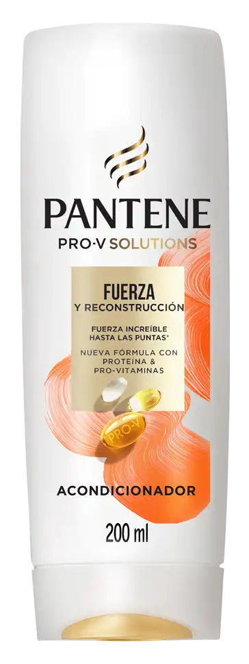 Botella de Acondicionador Fuerza y Reconstrucción de Pantene para fortalecer el cabello