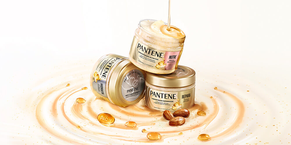 Tratamientos multibeneficios como las mascarillas intensivas Pantene Pro-V Miracles