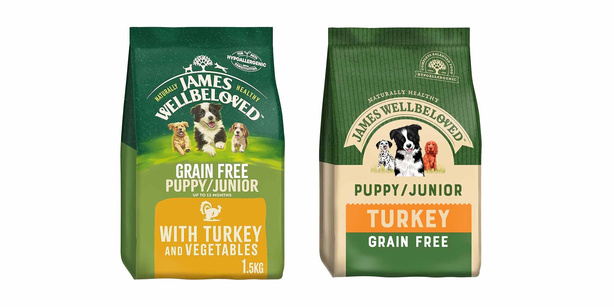 Best grain free dog food for puppies best sale