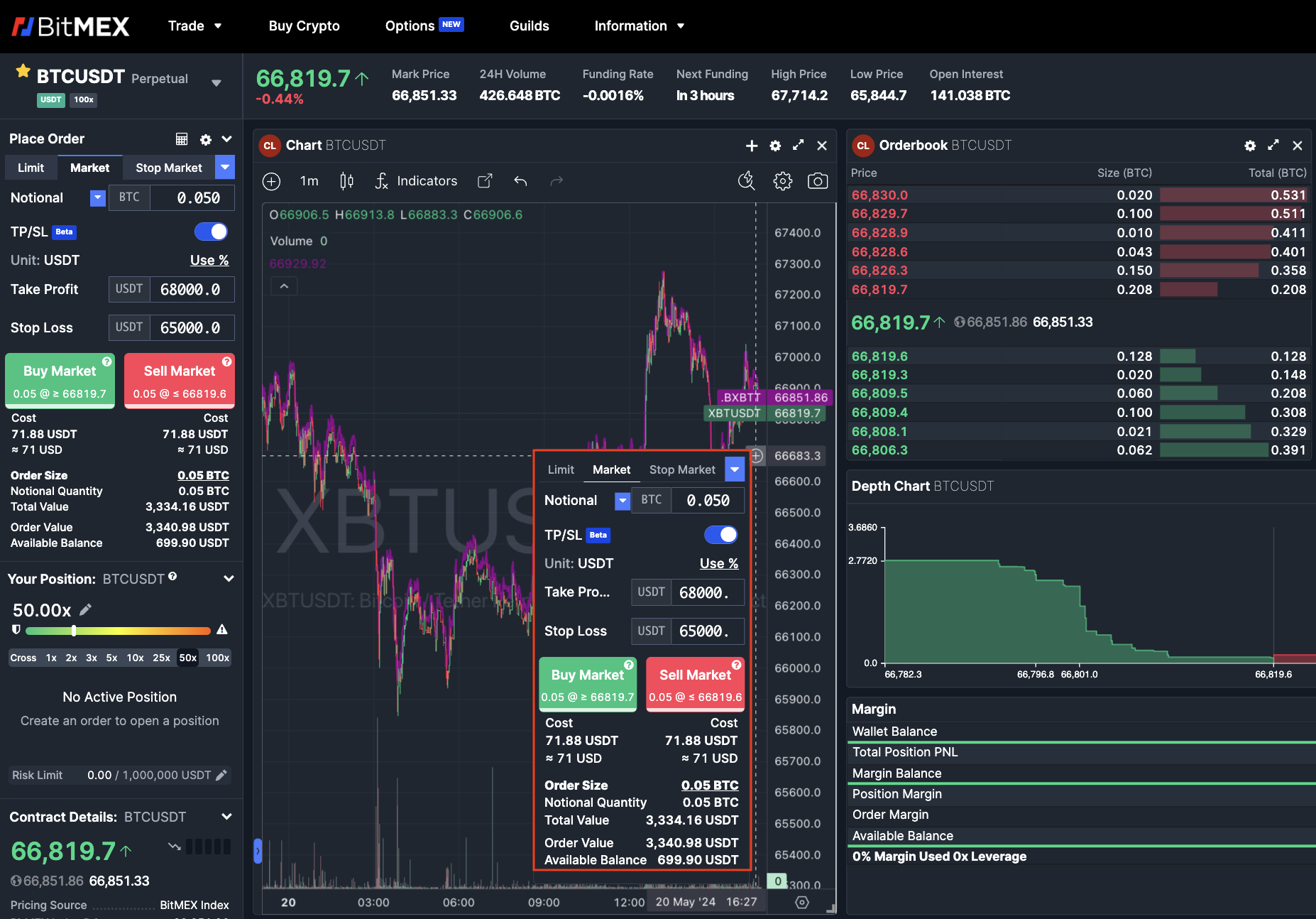 Now Live: Bracket Orders (TP/SL) to Maximise Your Profit and Stop Losses -  BitMEX Blog