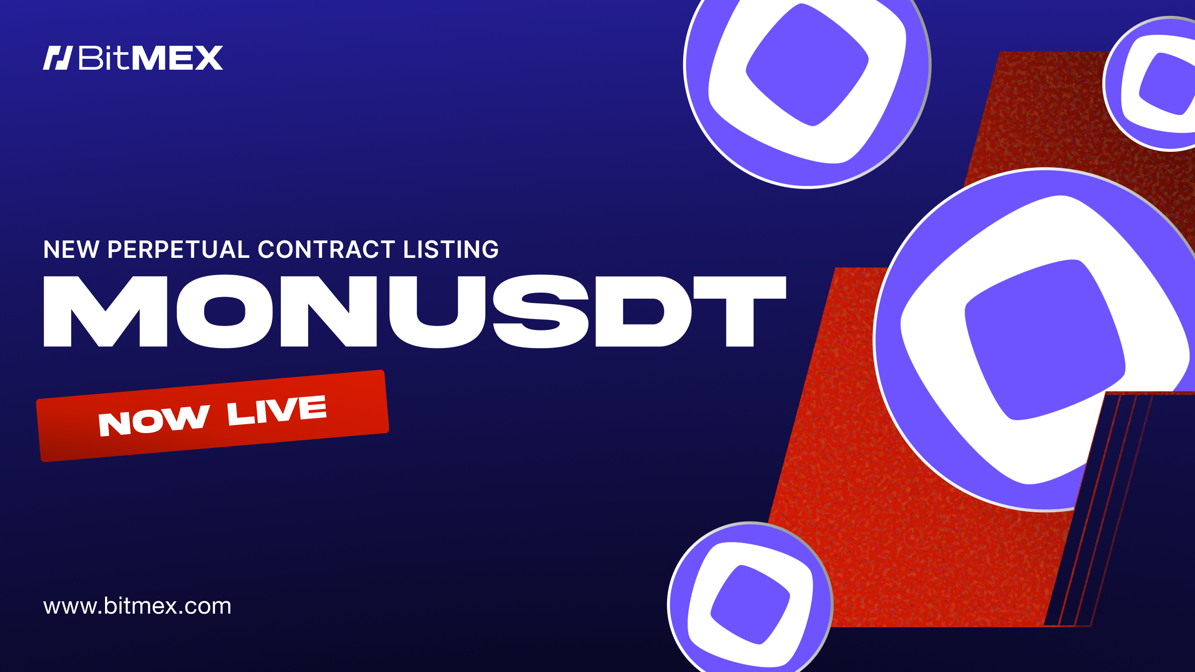 Now Live: MONUSDT Perpetual Swap Listing With Up to 50x Leverage - BitMEX  Blog