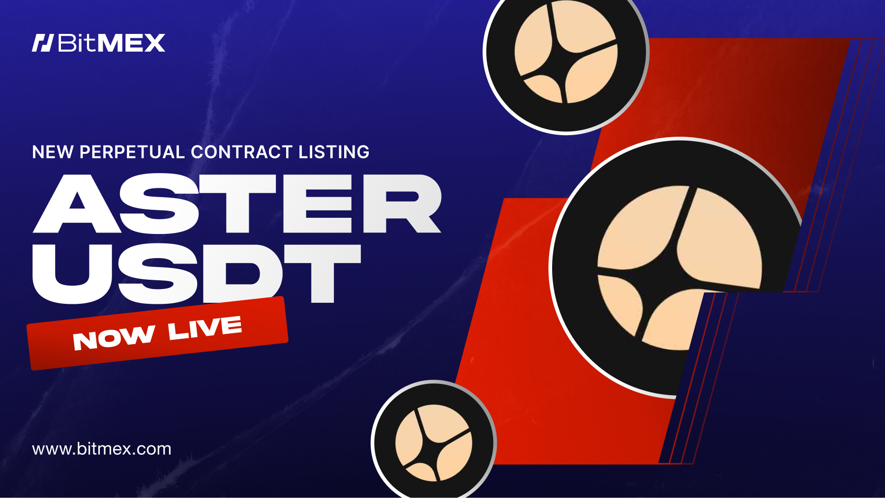 Now Live: ASTERUSDT Perpetual Swap Listing With Up to 50x Leverage - BitMEX  Blog